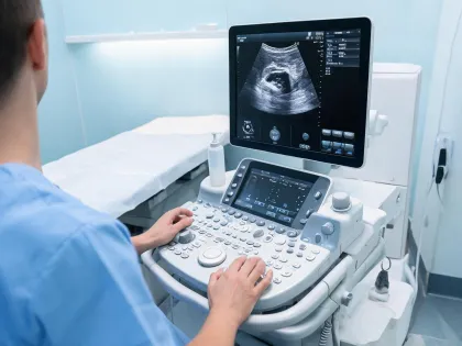 Specialty clinic ultrasound room