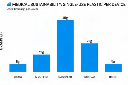 Plastic per device chart